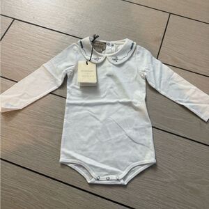 Gucci x Peter Rabbit Baby Bodysuit • 9–12M • White • NWT